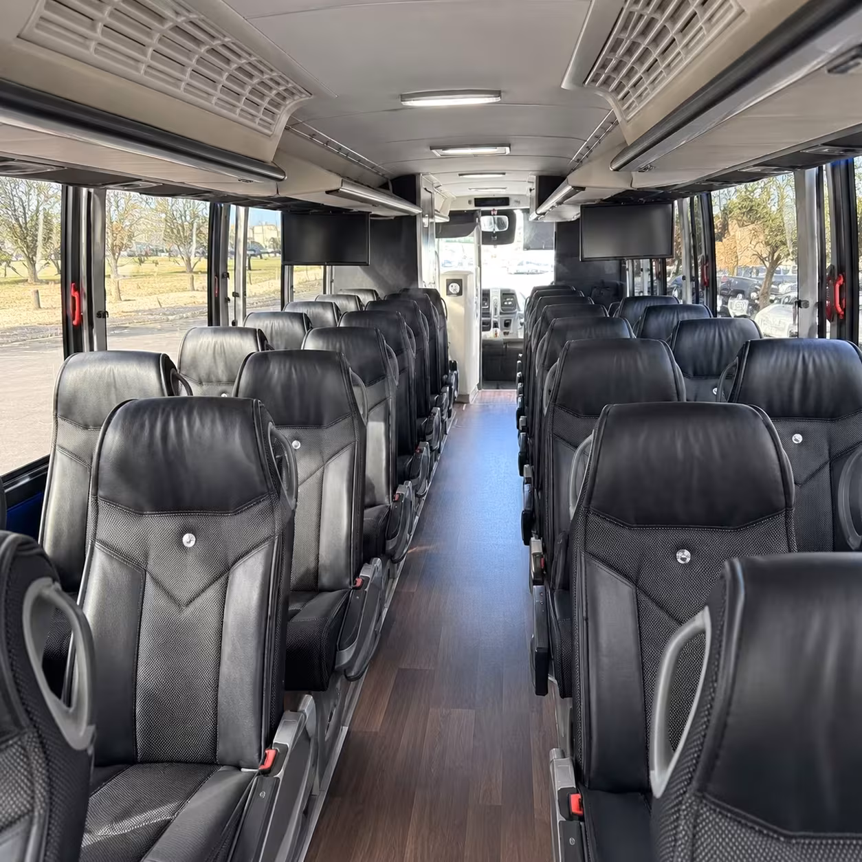 redwood city airport transfer charter bus rentals