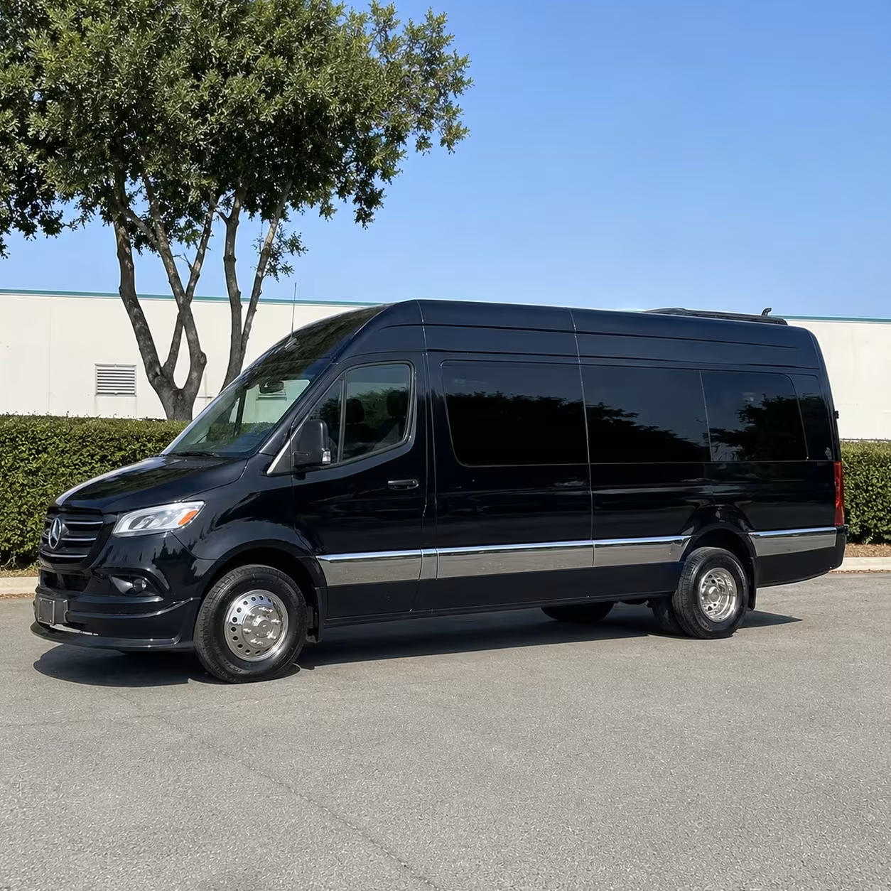 sprinter van with driver